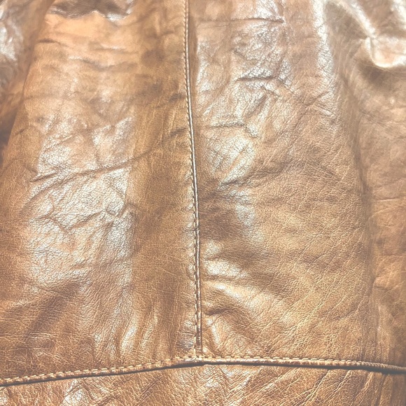 Like new genuine leather jacket. Worn two times, just dont need this in Texas. - Picture 7 of 11